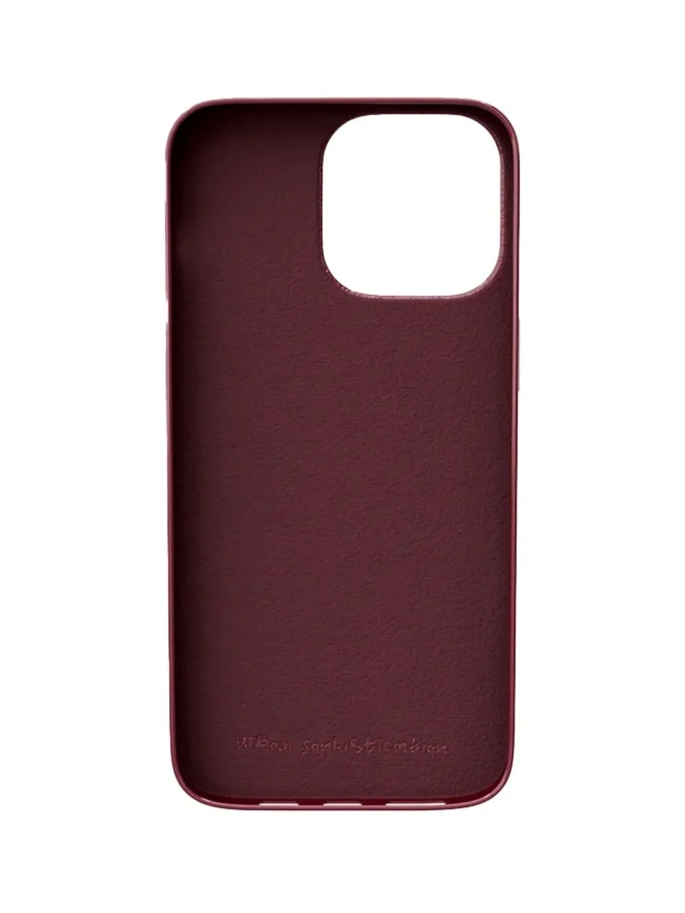 The Puffer Case® - Burgundy | Urban Sophistication iPhone 16 Pro